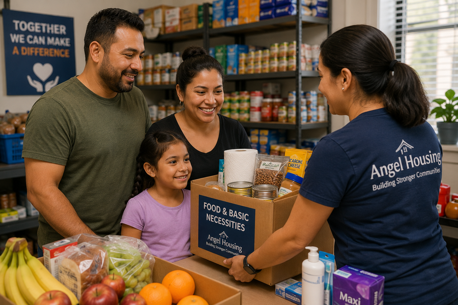 A food distribution